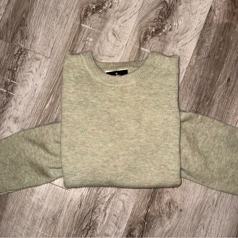 Mod Ref Crew Neck Sweater Green Size Small